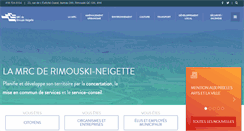 Desktop Screenshot of mrcrimouskineigette.qc.ca